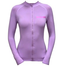 Рашгард женский SCALLOPS PROSKIN ZIP W`S сиреневый